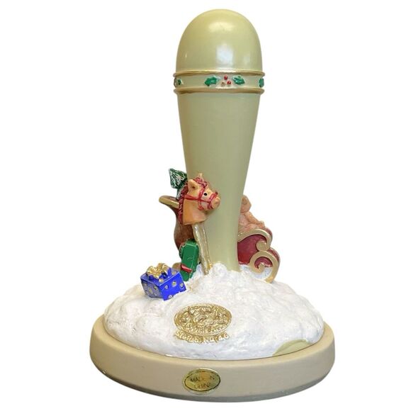 Vintage 1998 Brown Bag Cookie Art Cookie Stamp Sleigh Christmas #46 Retired - Picture 3 of 6